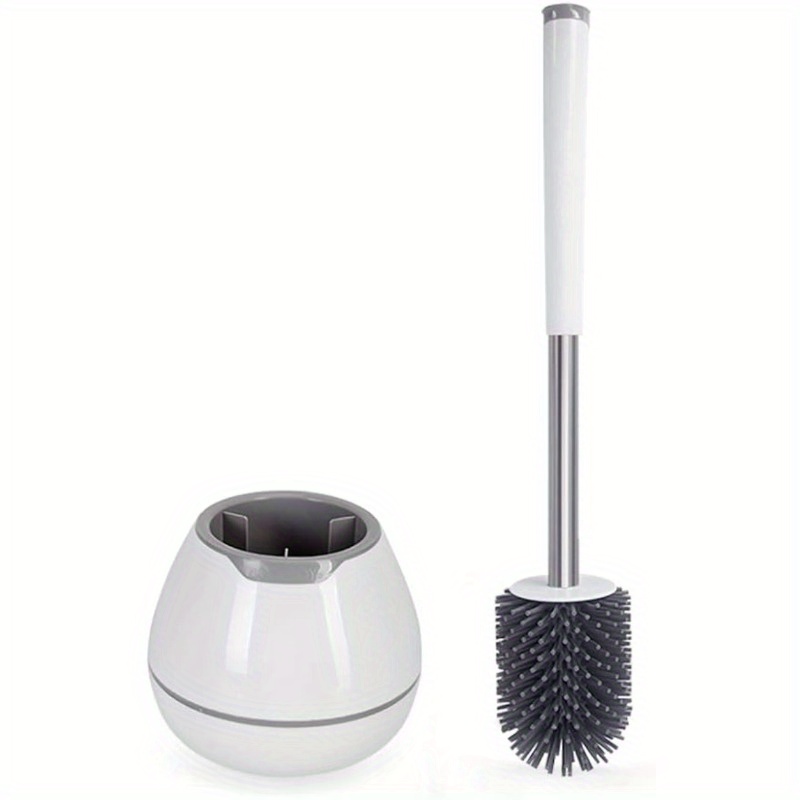 Toilet Brush And Holder Elegant Toilet Bowl Brush Set With - Temu
