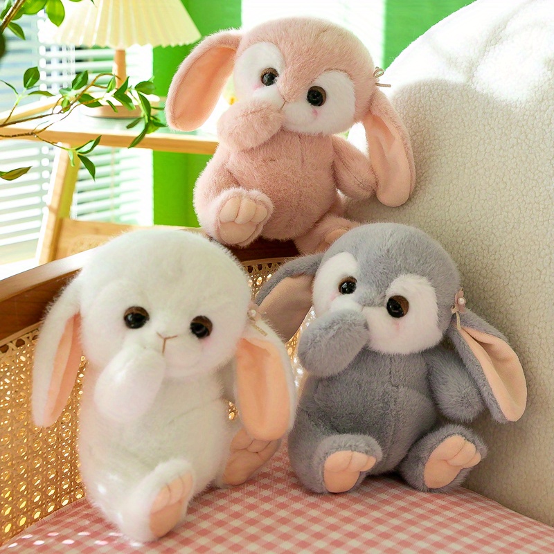 cute bunny doll plush toy simulated rabbit doll christmas gift new year gift easter gift