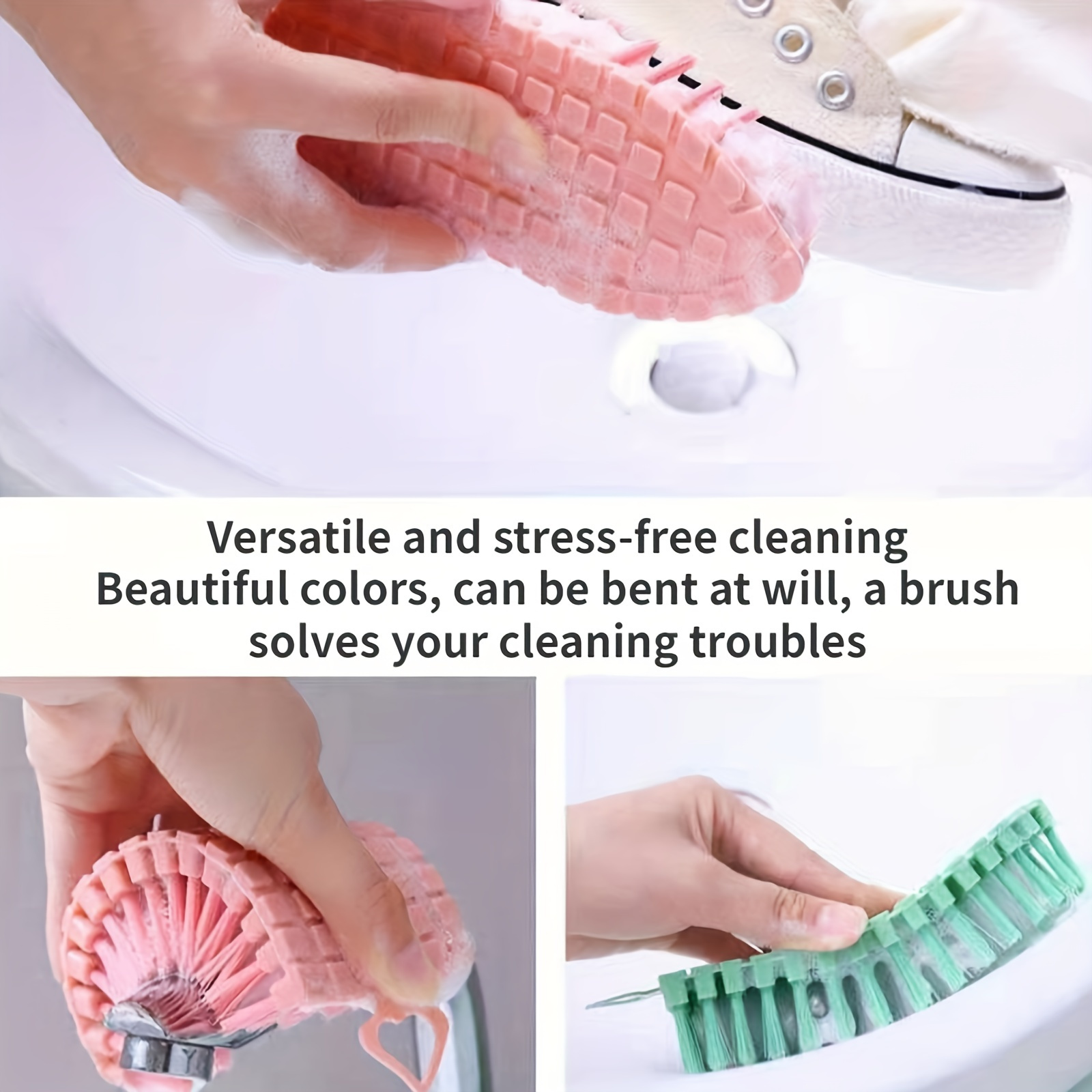 MULTIPURPOSE PLASTIC BRUSH FLOOR BRUSH LAUNDRY BRUSH CLEANING BRUSH SHOE BRUSH  CLEANING TOOLS KITCHEN BRRUSH