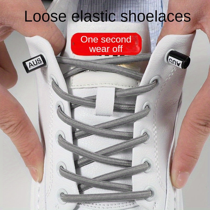 Tieless Elastic Shoe Laces, No Tie Shoelaces For Sneakers Casual Shoes  Skate Shoes - Temu Norway