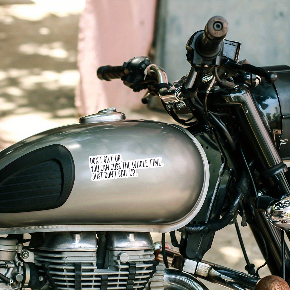Dont follow me stickers for Royal Enfield bikes