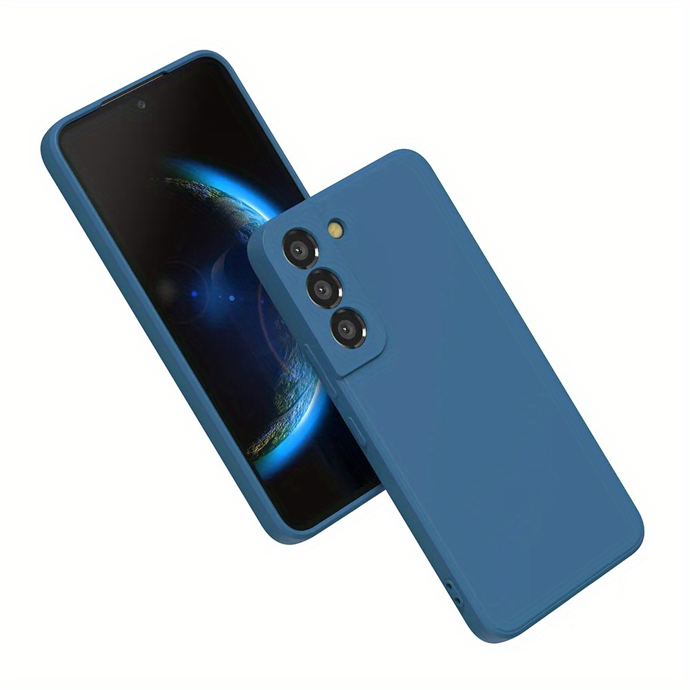 Samsung Galaxy S23 funda silicona (azul oscuro) 