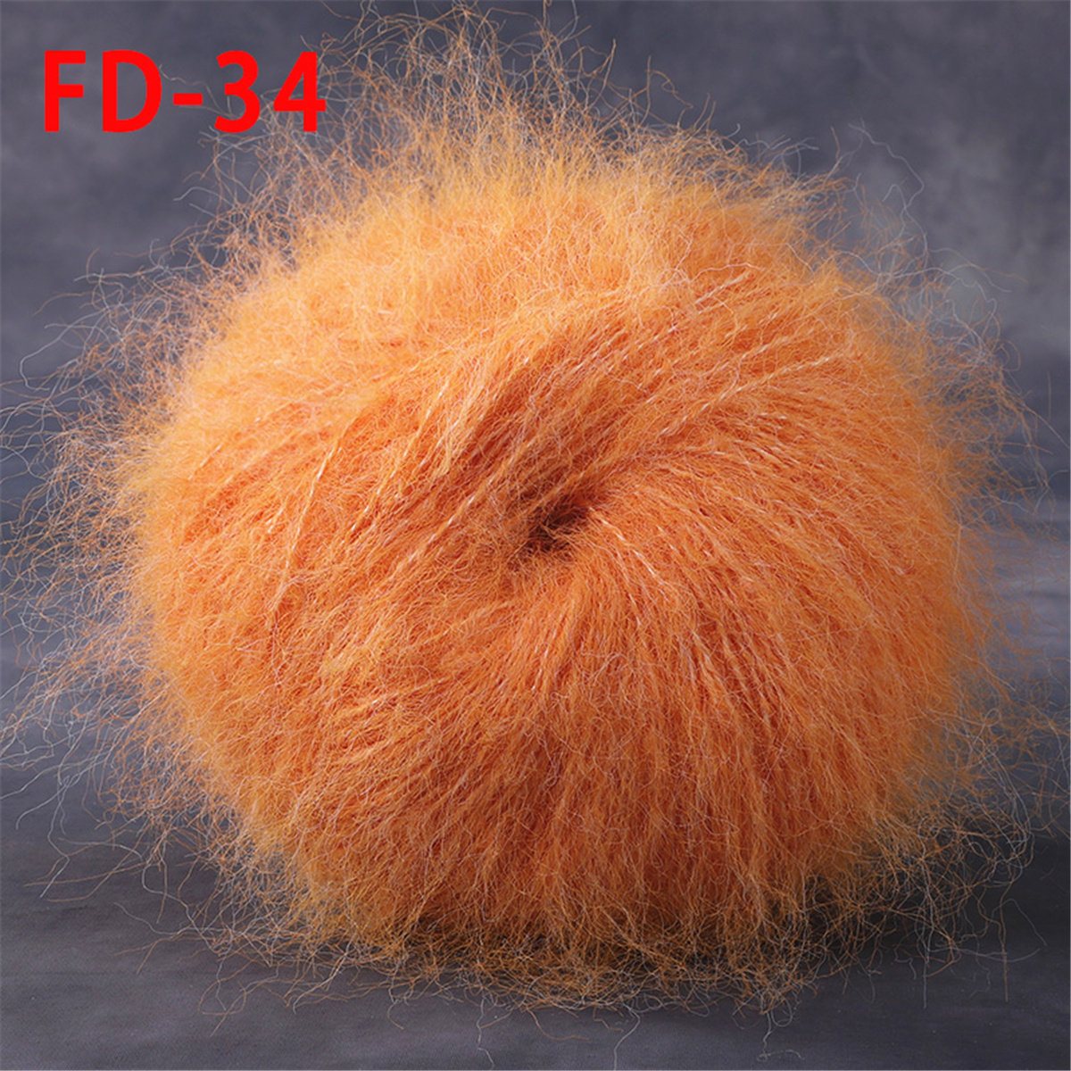 1pc Soft DIY Worsted Faux Long Plush Mink Velvet Cashmere Yarn For DIY  Knitting And Crocheting Sweater Scarf Nylon Blends Silk Long Plush Thick  Croche