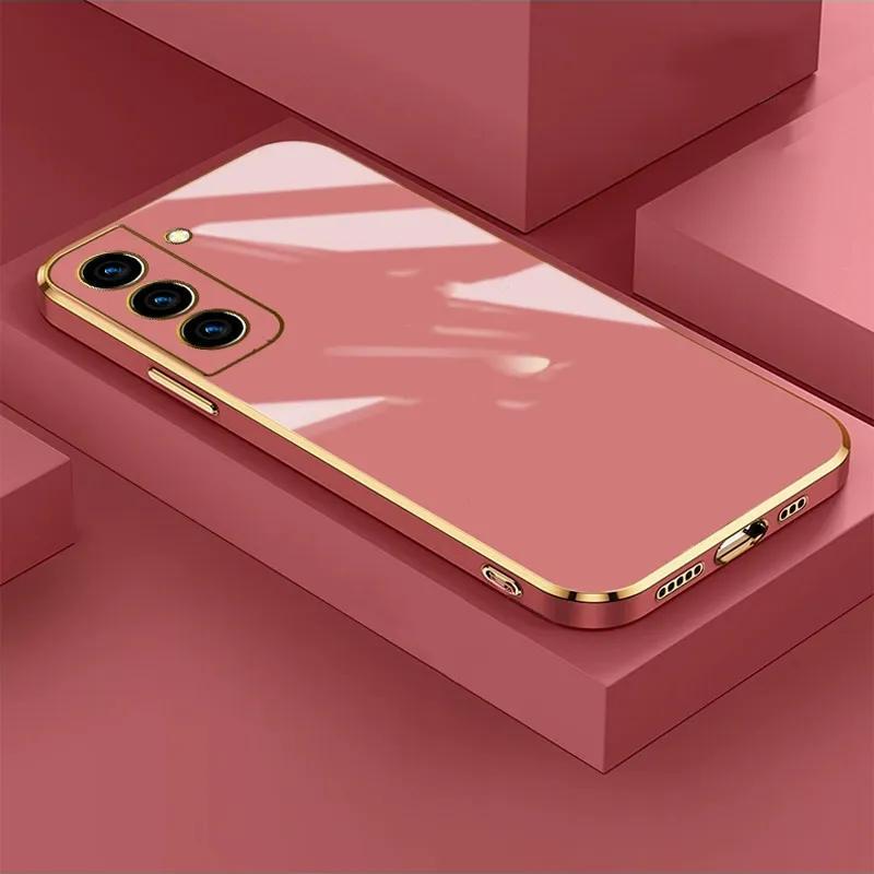 Luxury Plating Soft Silicone Case Galaxy A54 Love - Temu