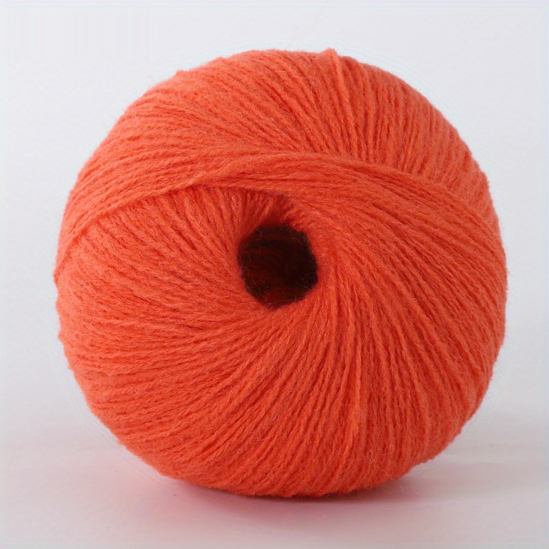 Burnt Orange Yarn Fingeringweight Yarn Merino Silk Yarn -  in 2023