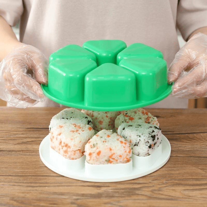 1pc DIY Sushi Mold, Onigiri Rice Ball Food Press Triangular Sushi Maker  Mold, Sushi Kit, Japanese Kitchen Tools, Bento Box Accessories, DIY Supplies