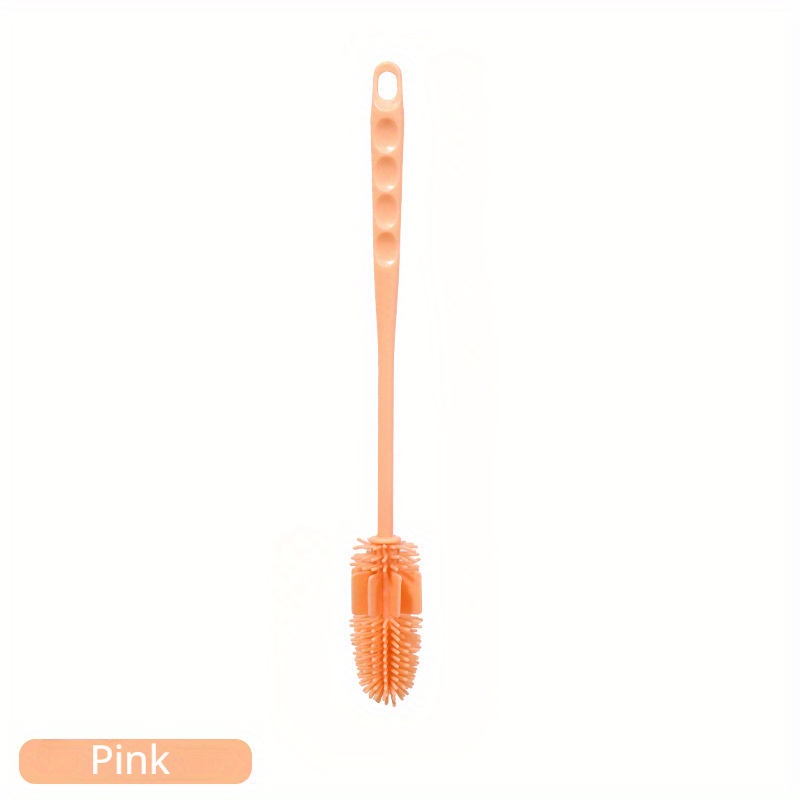 Silicone Cleaning Brush, Bottle Cleaning Brush With Long Handle, Cup Brush,  Baby Bottle Brush, No Dead Corner Cleaning Brush, Multipurpose Kitchen Cleaning  Brush, Cleaning Supplies, Cleaning Tool, Back To School Supplies 