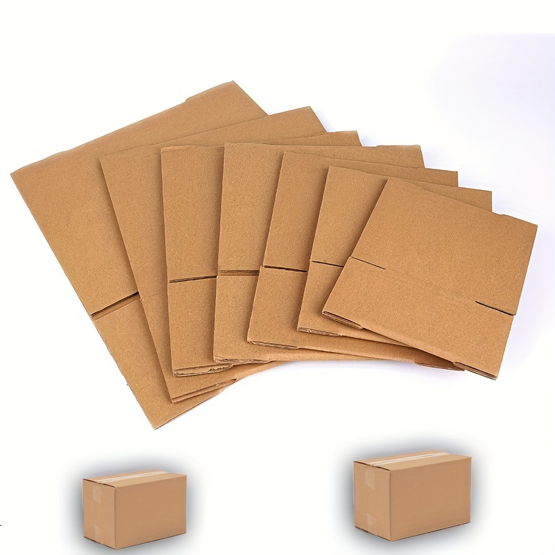 Cajas de cartón, cajas de envío, paquete de 15 cajas de cartón corrugado  reciclables, cajas de regalo pequeñas para envío, correo, embalaje de