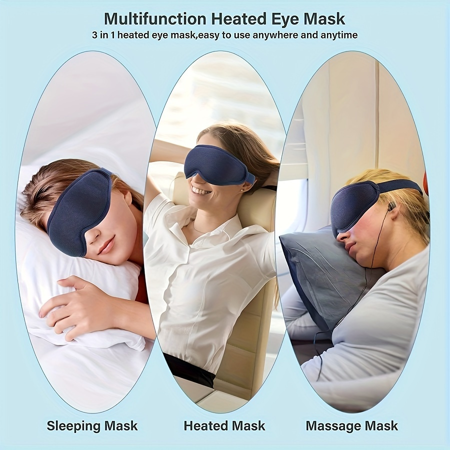 1pc Masque Chauffant Électrique Pour Le Nez UBS, Massage Chauffant