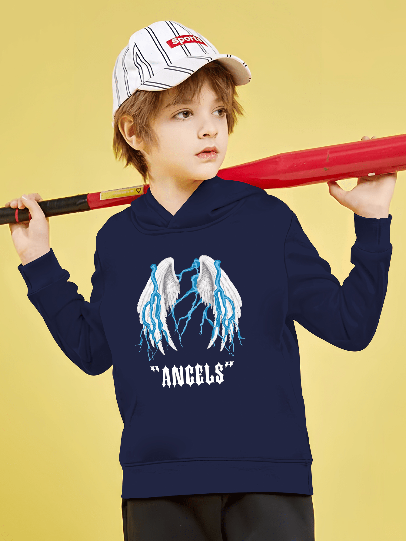 Angel boy clearance hoodie