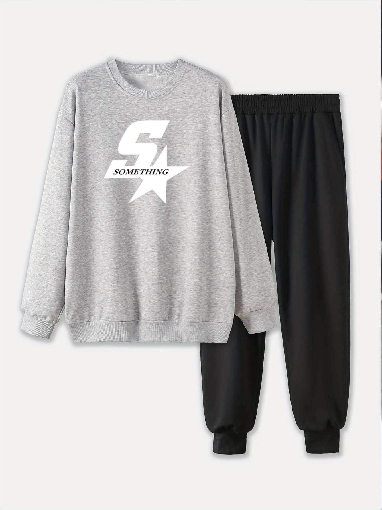 Star sweatshirt discount and sweatpants set