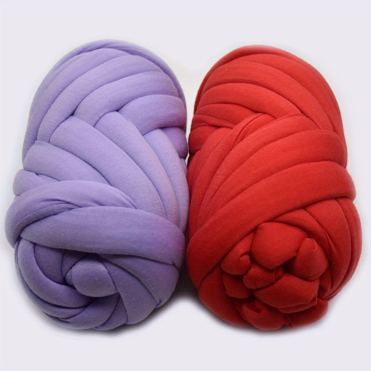 Arm Knitting Yarn for Chunky Yarn Blanket,Braided Knot Throw Cotton Wool  Bulky Giant Yarn for Hand Knit Blanket DIY,Soft Washable Tube Bulky Giant