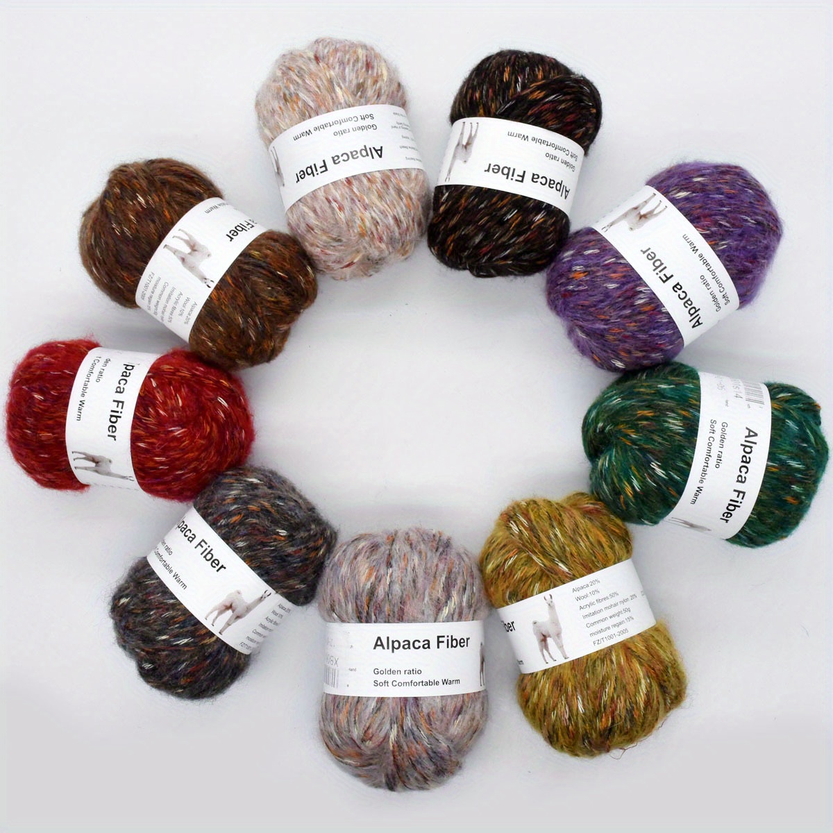 Wool Yarn Woven Scarf Hat Shawl Wool Hand-Woven DIY Medium Coarse Wool  Thread - China Wool Yarn and Woven Wool price