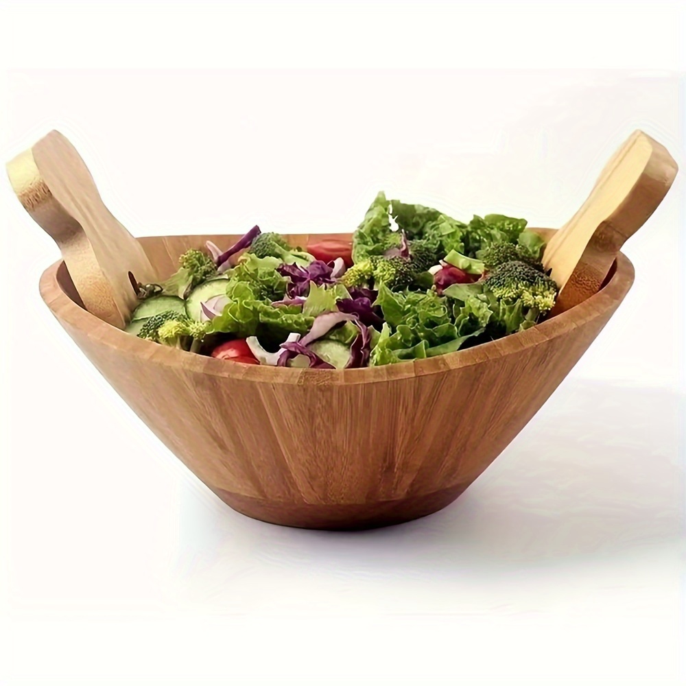 Salad Hands, Creative Bamboo Salad Hands, Reusable Bamboo Salad Serving,  Washable Wooden Salad Hands, Multifunctional Salad Tossers, Kitchen Salad  Servers, Kitchen Stuff, Kitchen Accessaries - Temu