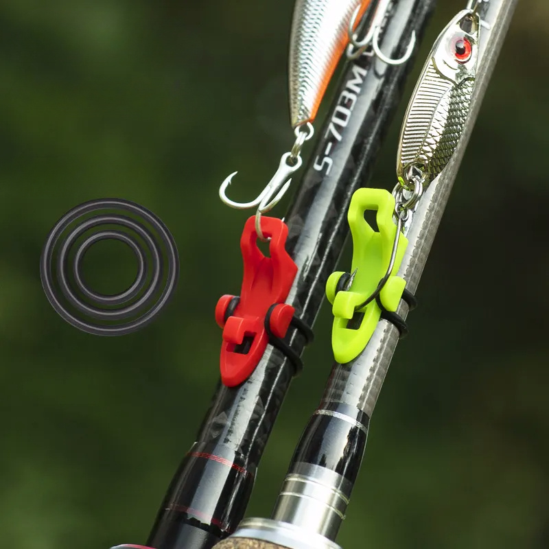 Fishing Hook Keeper 3 Size Rings Fishing Rod Hook Keepers for