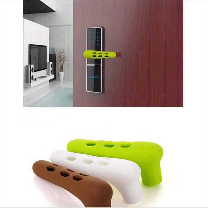 Couvercle de poignée de porte en Silicone, protection de poignée, gants,  protection de porte, pour chambre