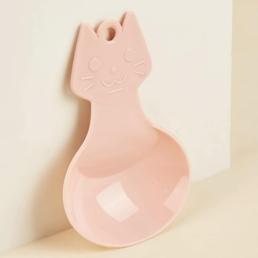 cat shaped ceramic measuring spoons cat
