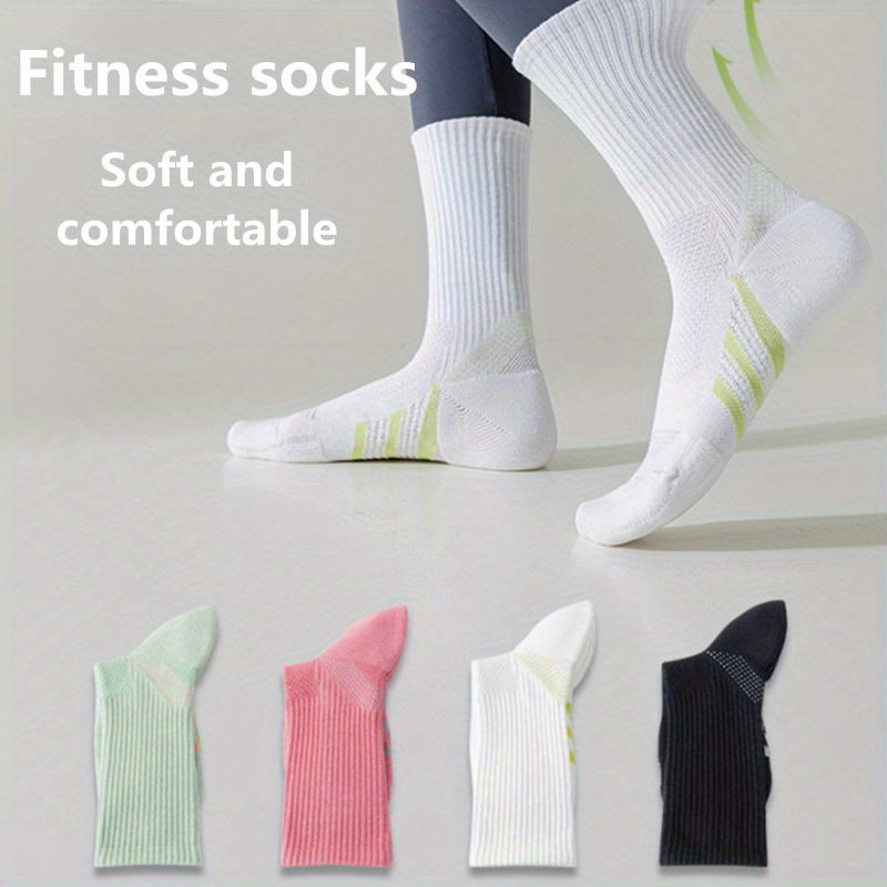 Women's Yoga Socks Sweat Absorbing Deodorant Soft - Temu Canada