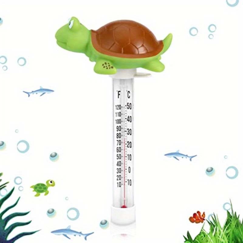 Floating Pool Thermometer, Large Display with String Easy to Read, Shatter  Resistant, for Outdoor & Indoor Swimming Pools, Spas, Hot Tubs & Aquariums