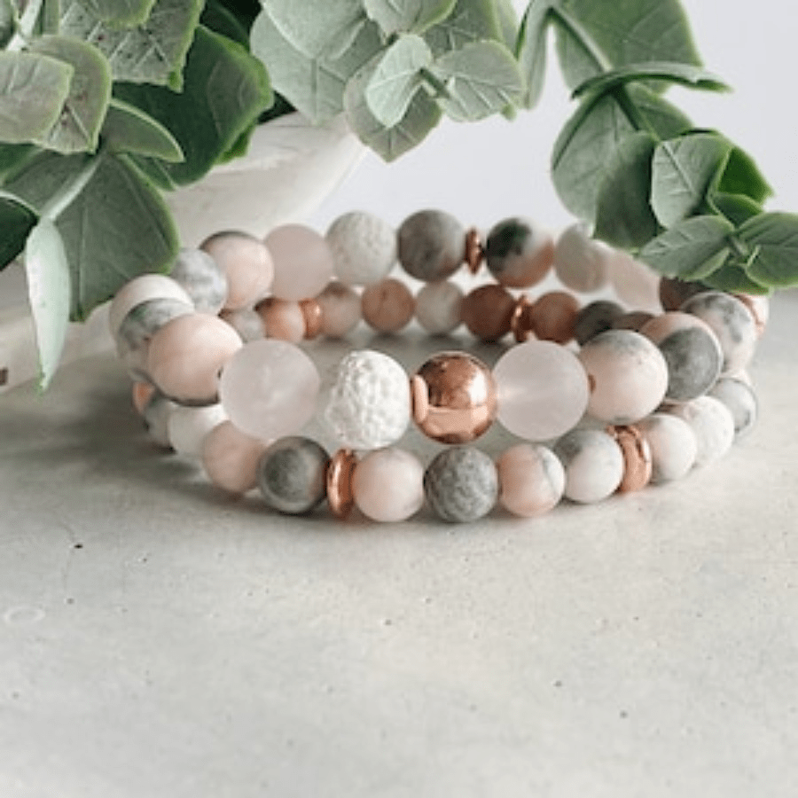   rose   beaded bracelet jewelry bracelets for women details 0