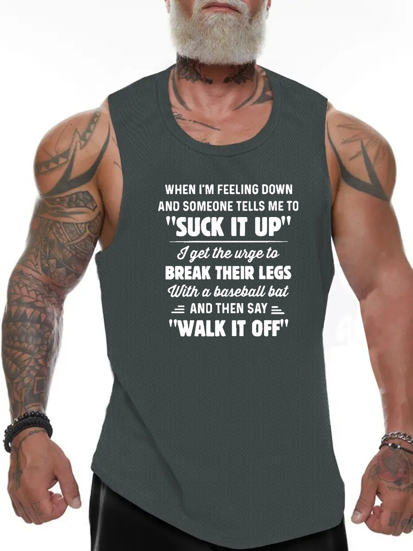 Work Out Tank Top, Suck It up Now so You Don't Have to Suck It in Later  Fitness T Shirt, Muscle Tshirt, Exercise Shirt, Workout Shirts -  Canada