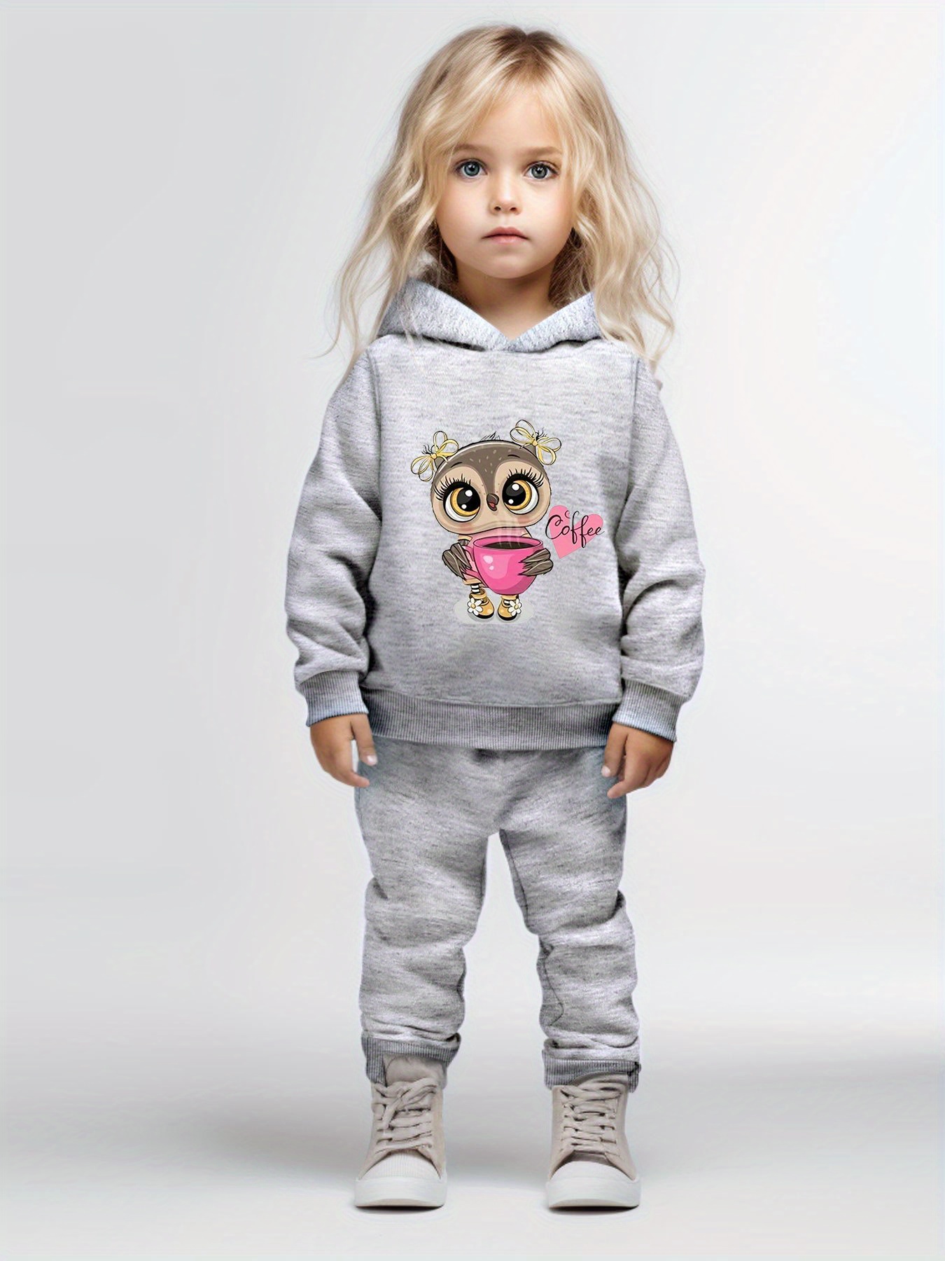 Cute Rainbow Pattern Hoodies +tank Top + Jogger Pants Set - Temu