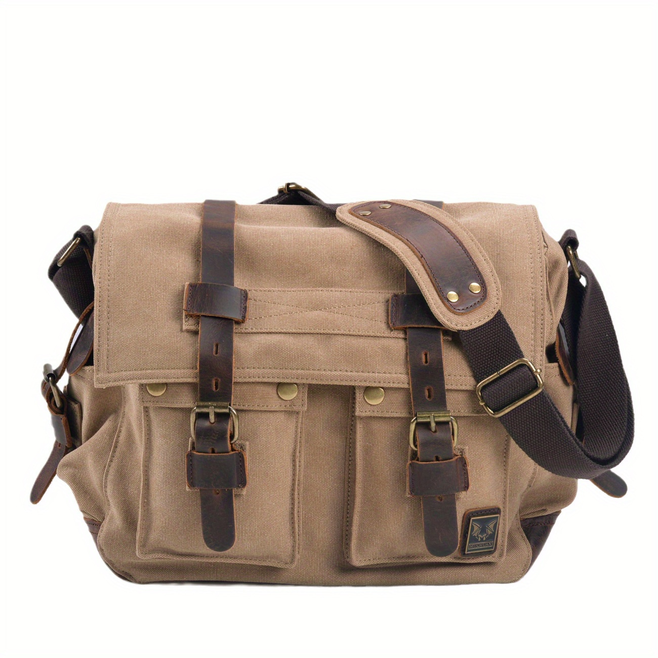 Leather or Canvas Vintage Messenger Bags & Briefcases