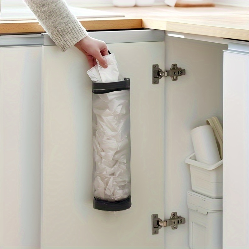 Wall Hanging Space saving Plastic Bag Storage Dispenser - Temu