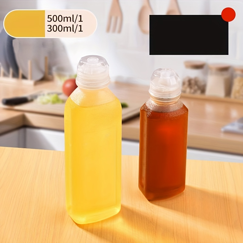 1pc Oil Bottle Condiment Squeeze Bottles Oil Squeeze Bottle Plastic  Condiment Squeeze Bottles Kitchen Oil Squirt Bottle Multifunctional Sauce  Bottles Sauce Squeeze Bottles For Kitchen Bbq Camping Outdoor Picnic  Kitchen Accessaries 