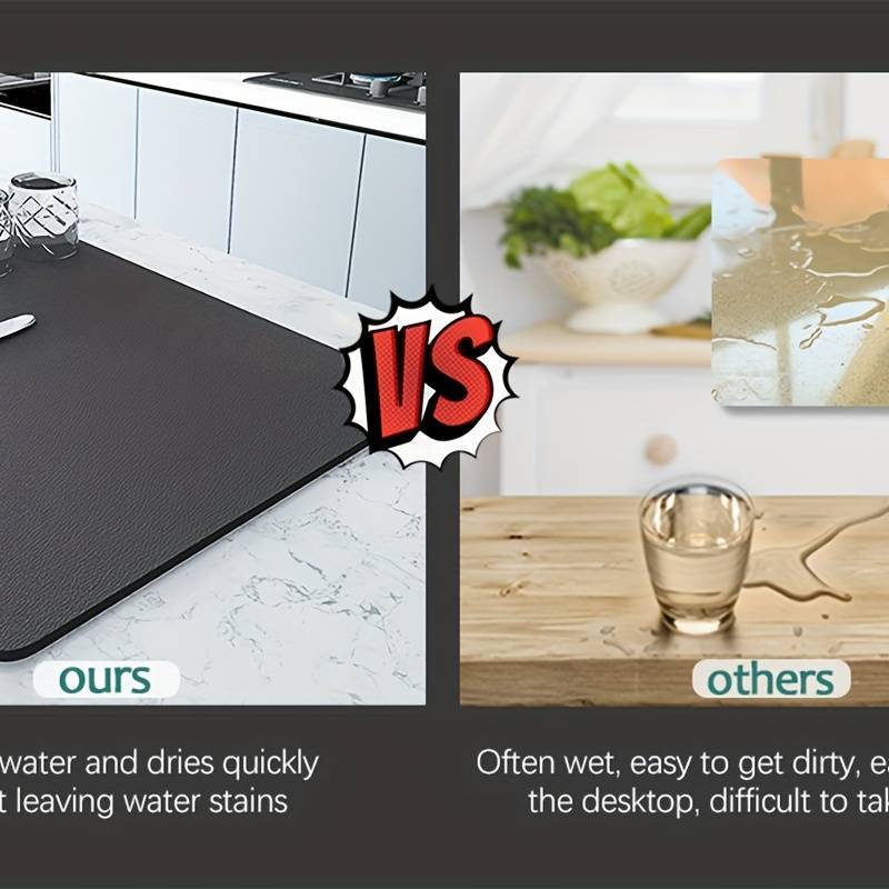 Kitchen Countertop Water Absorbent Mat | Shopenzer, Inc.