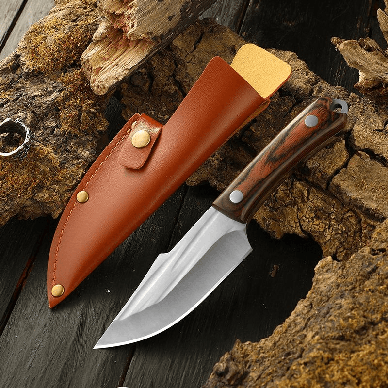 Knife Cover Chef Butcher Kitchen Tools Full Tang Handle Leather Knife  Sheath-r