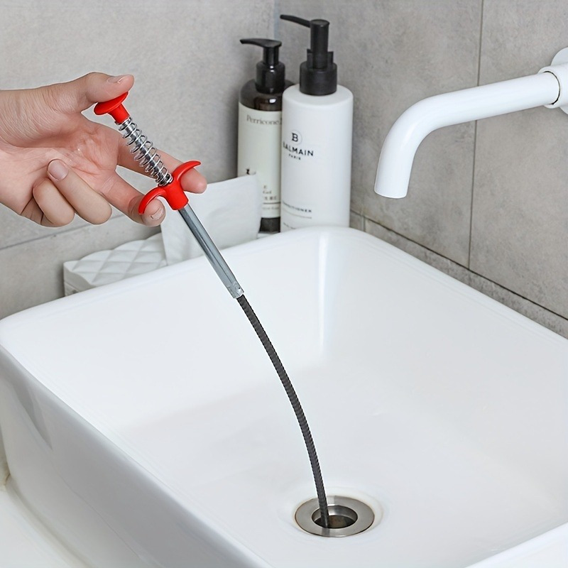 Sink Pipe Dredging Tools Drain Cleaner Sticks Clog Remover Drain