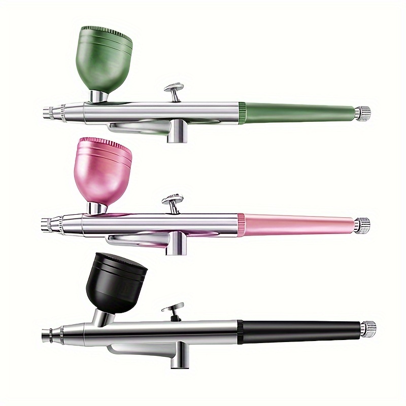 Multi functional Double action Airbrush Set 7cc Metal Cup - Temu