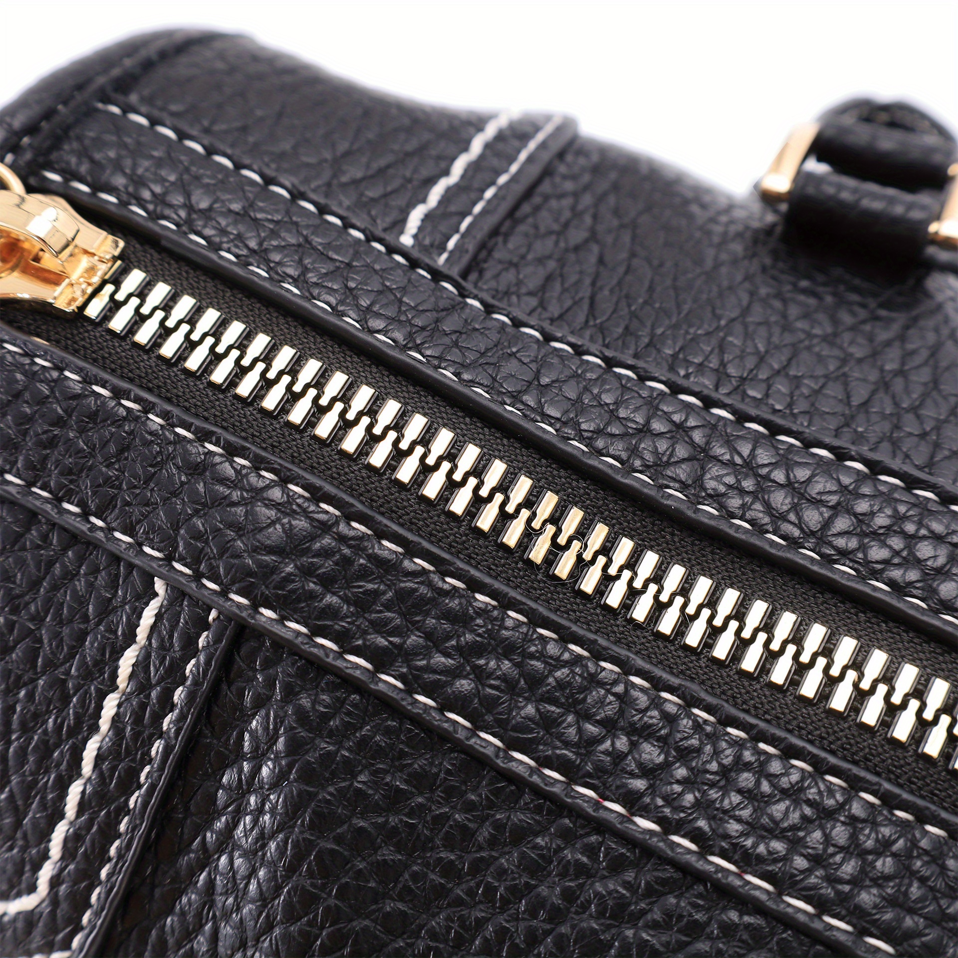 Retro Large Capacity Handbag, Classic Style Crossbody Bag, Pu Leather  Travel Duffle Bag - Temu