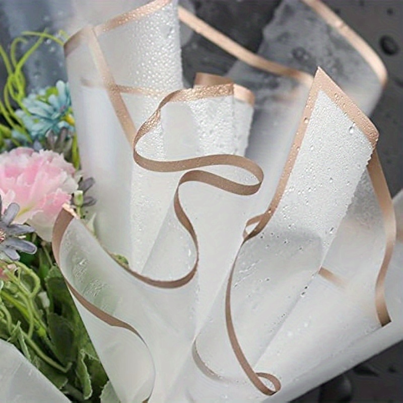 20 Sheets Flower Wrapping Paper Florist Bouquet Supplies