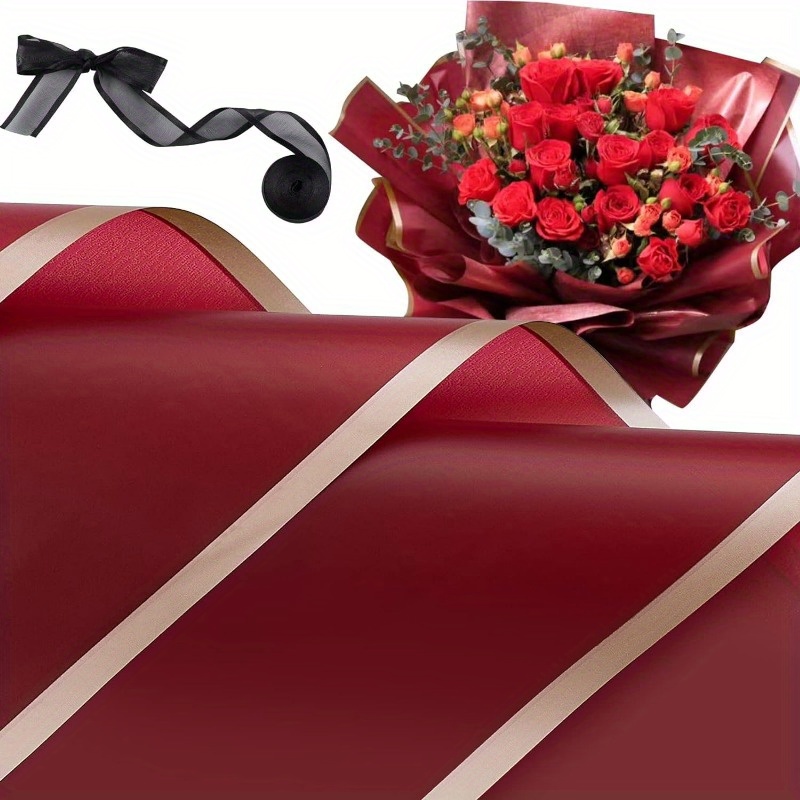 20 Fogli, Carta Da Regalo Per Fiori Forniture Per Bouquet Di Fiori Carta Da  Regalo Floreale