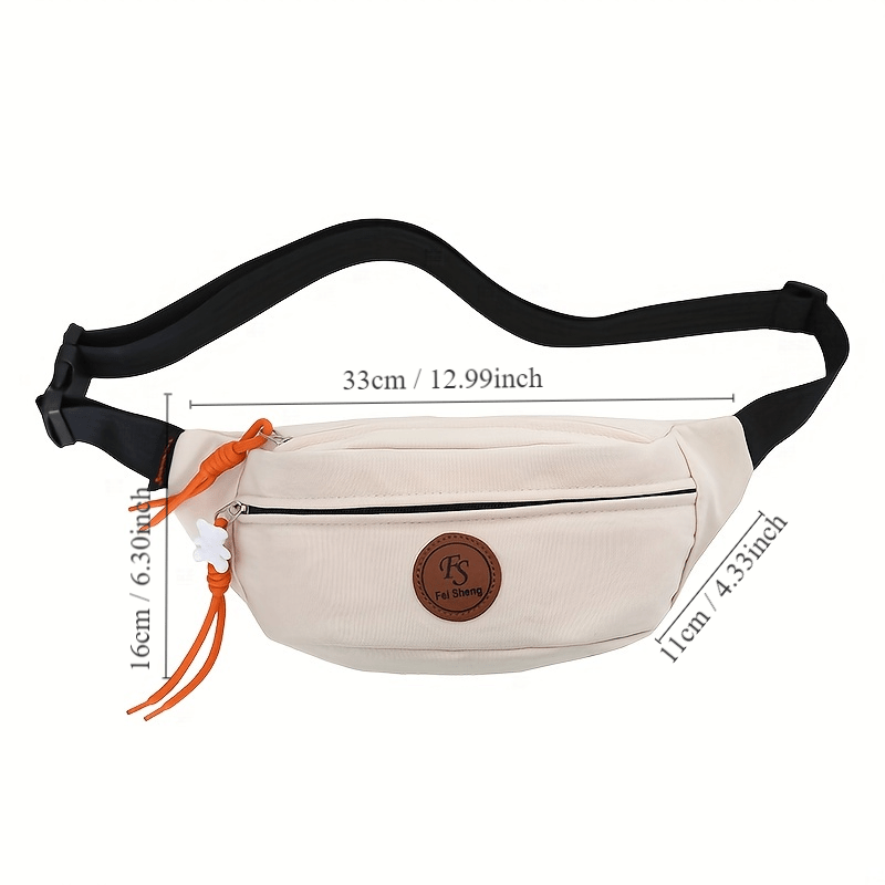 Sac banane étanche sac de poitrine Portable voyage décontracté hommes  femmes