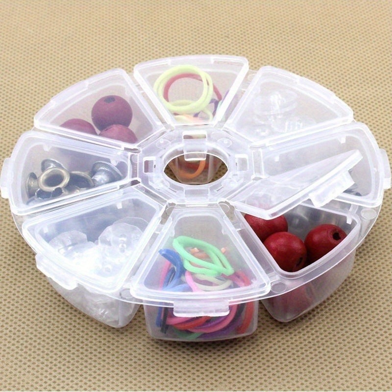 4 Sizes Small Square Clear Plastic Storage Box For Jewelry Diamond  Embroidery Craft Bead Pill Home Storage Supply - AliExpress