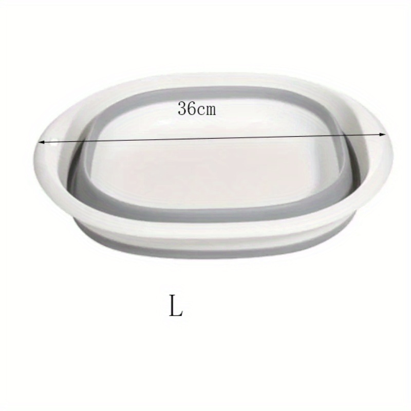 Plastic Folding Basins Portable Wash Basins Laundry Tub Adult Baby Bath Basin
