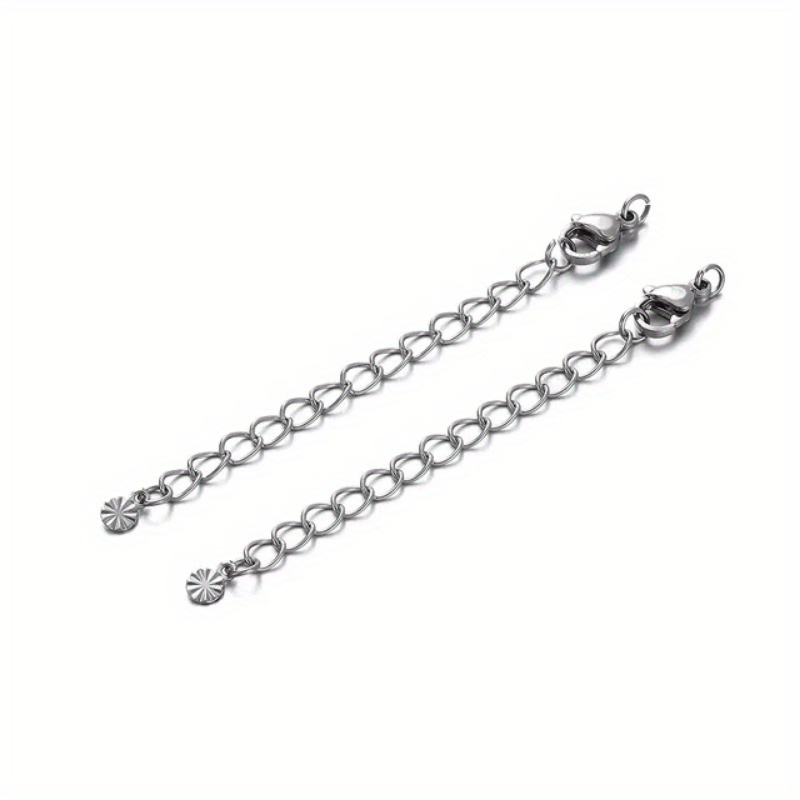 50mm or 70mm Necklace Extension Chain Bracelet Jewellery Link Connector  Finding