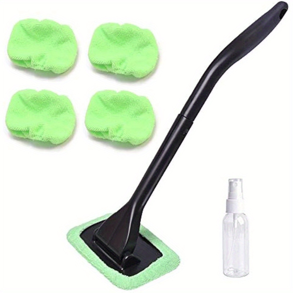 1PC Car Window Cleaner Brush Kit Windshield Cleaning Wash Tool Inside  Interior Auto Glass Wiper With Long Handle Car Accessories - AliExpress