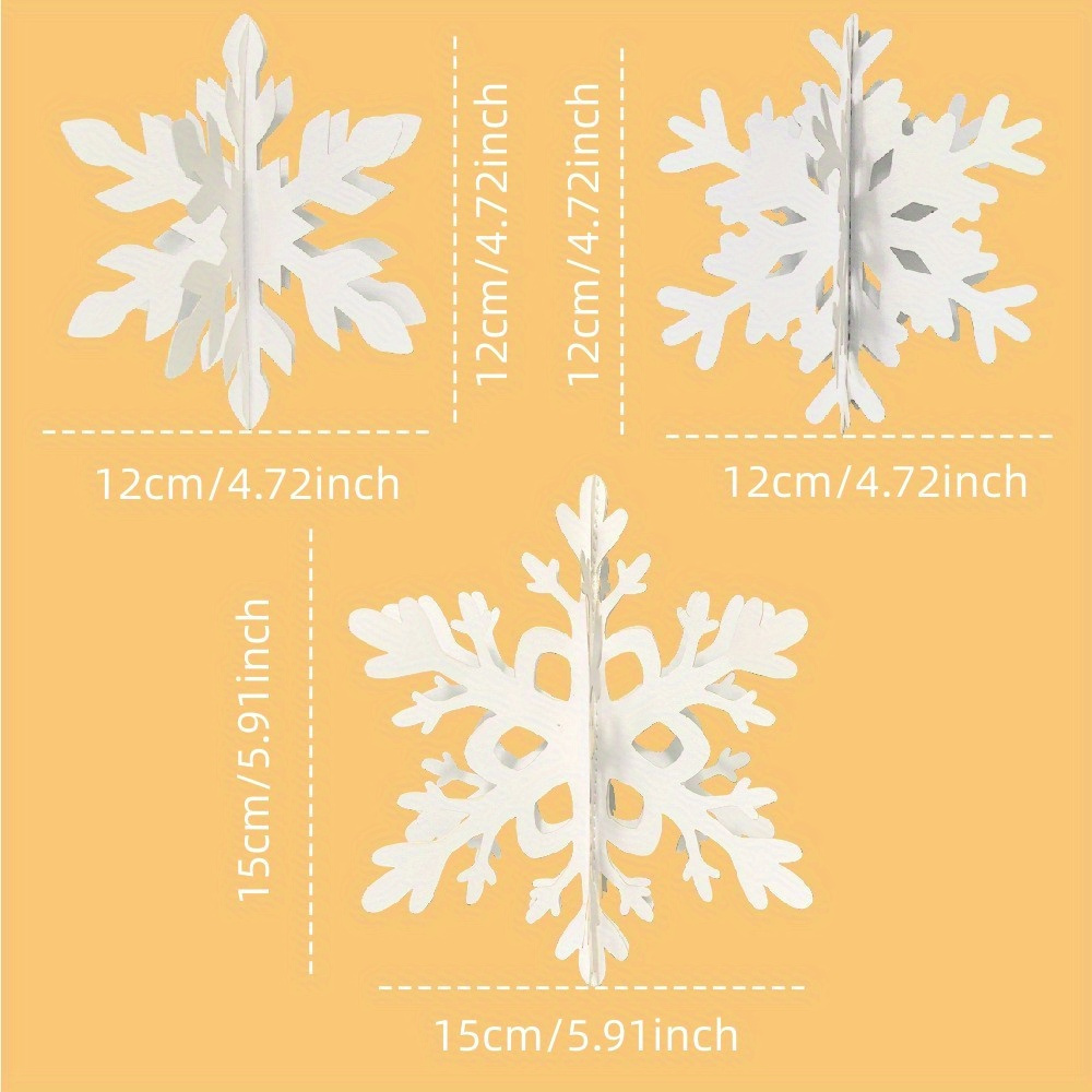 Snowflakes Ornaments - Temu