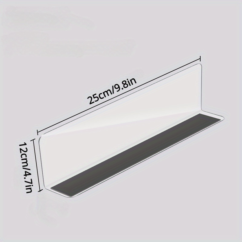 Acrylic Shelf Dividers Clo Fice Shelf Separators Storage And - Temu