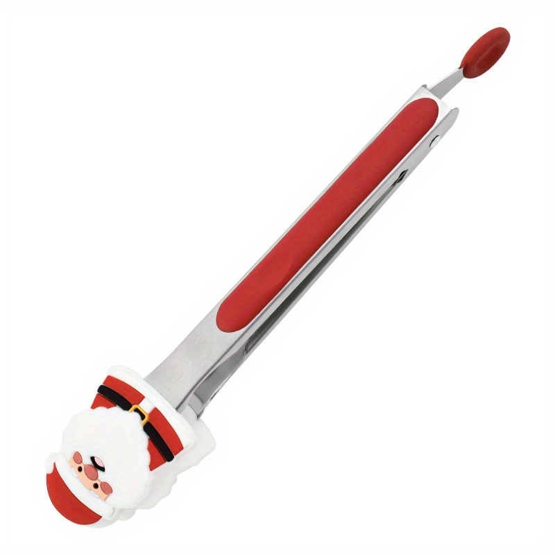 Serving Tongs Christmas Food Tongs Barbecue Tongs - Temu