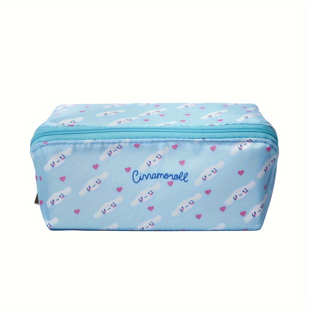 Kawaii Makeup Storage Bag Waterproof Transparent Pencil Case Large