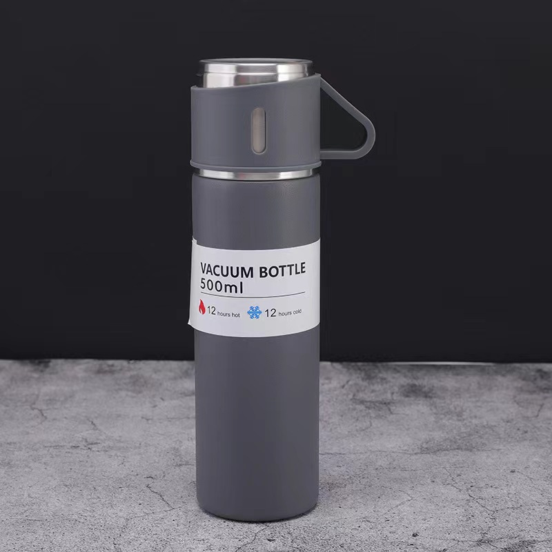 Vacuum Flask Set Stainless Steel Thermal Cup With Gift Box - Temu
