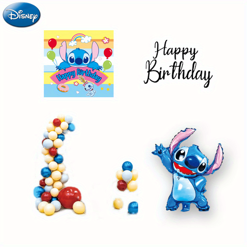 Lilo & Stitch CAKE TOPPER 10 Figure Set Birthday Party Favors Cupcakes 2  Inch Figurines Disney