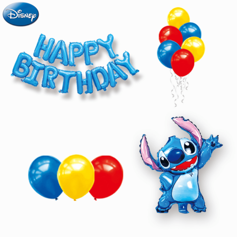 Stitch Disney Birthday Party Decorations Kit Lilo y Stitch Party