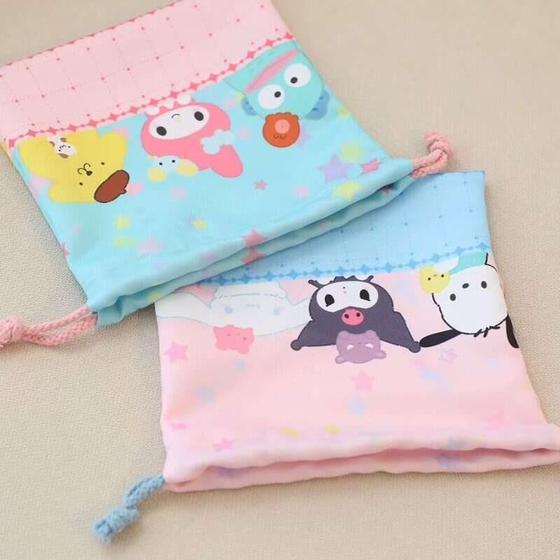 Drawstring Storage Bag, Y2k Kuromi Melody Portable Kawaii Lightweight  Organizer, Cartoon Cute Pouch For Women Girls Outdoor Travel, Birthday  Christmas Gift - Temu