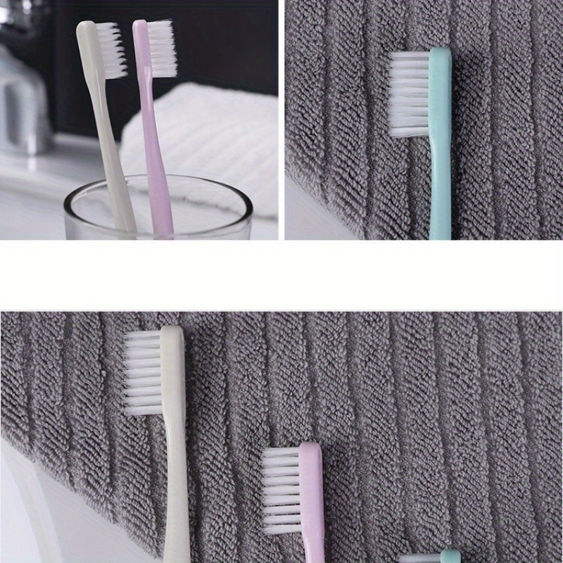 Eco-Friendly Bamboo Charcoal Toothbrush 10 Pack